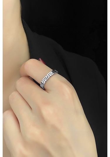 Chavin Silver Kadın Çelik Yüzük Ev34by 001