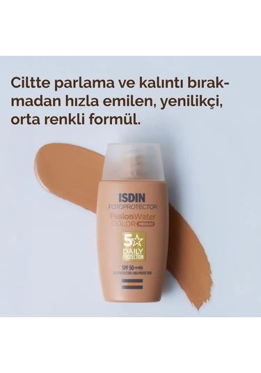Isdin Fotoprotector Fusion Water Color Magic Spf50 Medium 50 ML
