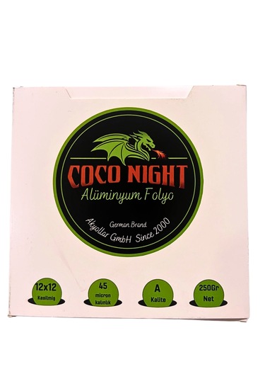 45 Mikron 250gr Kesilmiş Hazır Nargile Folyosu Nargile Kömürü