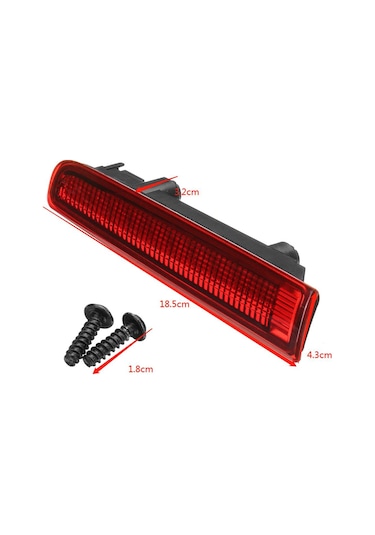 Sointeresting Araba Üçüncü Yüksek Fren Lambası Ahır Kapısı Arka Fren Lambası Yüksek Montajlı Stop Lambası Vw T5 T6 2003-2016 7e0945097f 7e0945097e