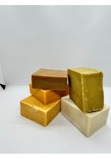 Atlas.Co By Adalinda Ardıç Katranı + Bıttım + Defne + Kükürt + Zeytinyağı Yöresel Sabun Seti 4 x 120 G