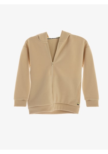 Kız Çocuk Eşofman Üstü 60609 - Krem KREM