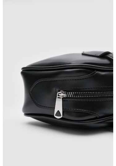 Boheme Vintage Baget Çanta - Siyah