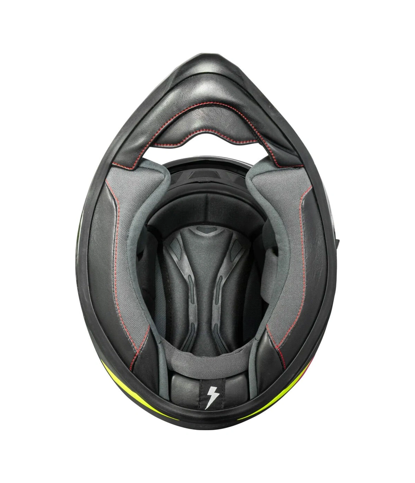 Torc T-15 Shock Kapalı Motosiklet Kaskı Beyaz - Sarı - Siyah