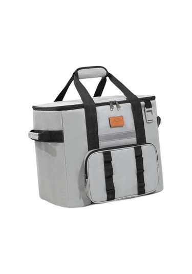 Suntek Serin Çanta Yetişkinler Sıcak Soğuk Gıda Termal Gri Gri