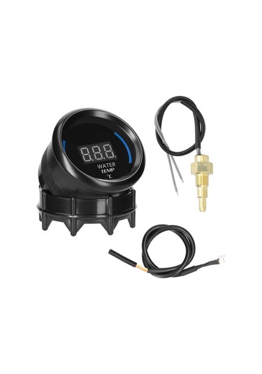 Dancemonkey 52mm Araç Su Sıcaklık, 20-120 C, Alarm, Led Ekranlı Göstergesi