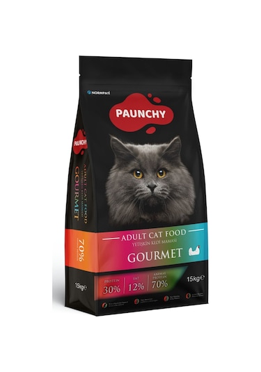 Paunchy Tavuk Etli Gurme Yetişkin Kedi Maması 15 KG