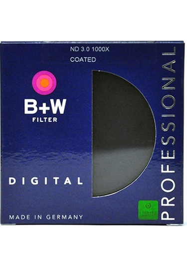 B+W 72 MM 110E Neutral Density ND3.0 1000X Coated Filtre