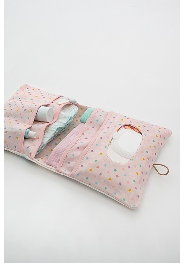 Hamur Elephant Bebek Bakım Çantası Organizer Çok Renkli