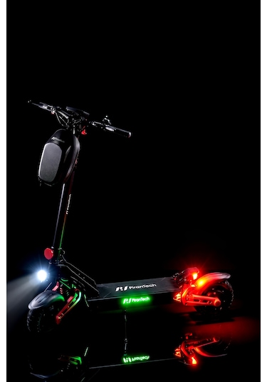 Pirantech D2pro Elektrikli Scooter 1000w-2000w Güç - Kırmızı