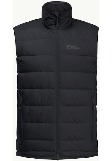 Jack Wolfskin Ather Down West Erkek Kaz Tüyü Yelek-1207691blk 001