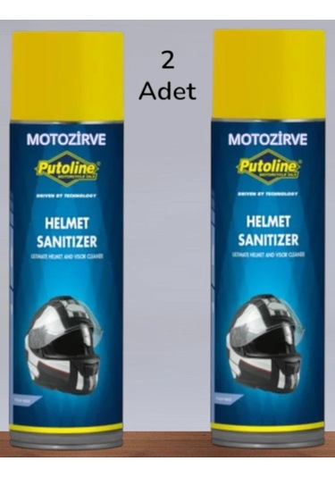 Putoline Helmet Sanitizer Kask Ve Vizör Temizleyici 500 Ml 2 Adet