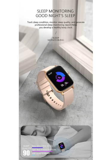 Suofeng Büyük Ekran 2021 Akıllı Saat (İthalatçı Garantili)