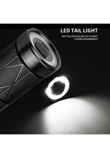 Sones Mini Dış Mekan Uzun Menzilli Güçlü Işık Led El Feneri, Özellikler: Xhp90