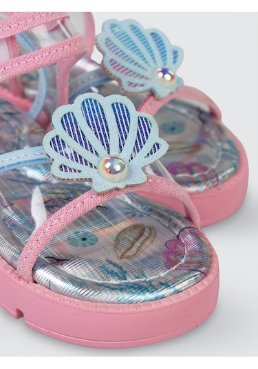 Civil Girls Kız Çocuk Sandalet 21-25 Numara Pembe Pembe