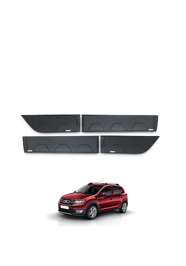 Dacia Sandero Stepway Kapı Koruma Seti 4 Parça 2012-2020 Arası