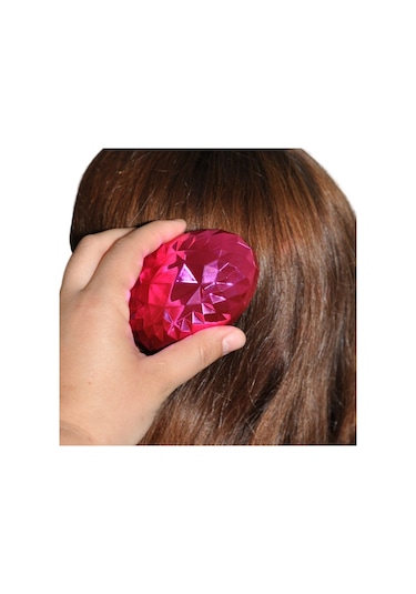 Buffer Saç Düzleştirici Düğüm Açıcı Fırça Neon Pembe