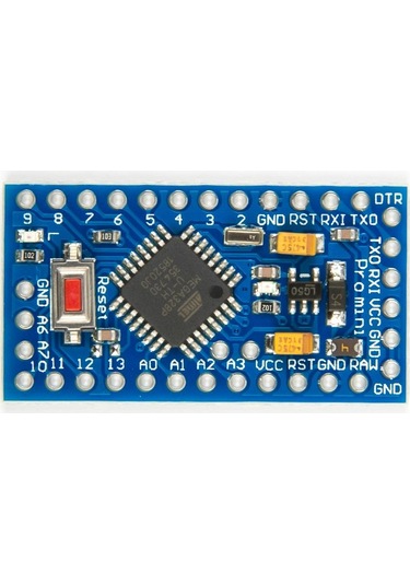 Arduino Pro Mini ATMEGA 328 - 5 V / 16 MHz (Header ile Birlikte)