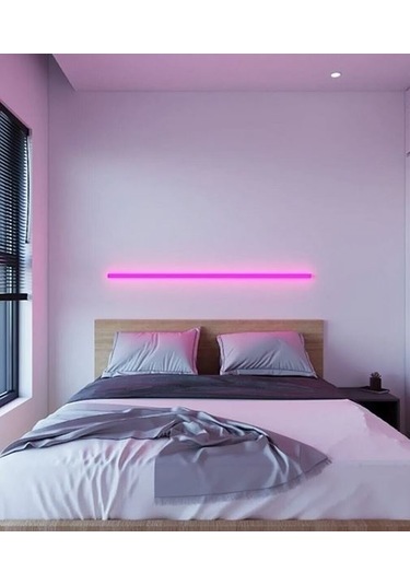 GLRAVM Dekoratif Uzaktan Kumandalı Rgb Led Duvar Aplik Antrasit