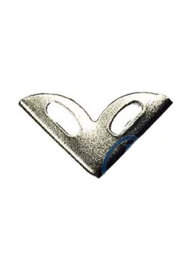 Kitap, Kapak, Menü, Albüm Köşesi, Küçük - 11x20mm, Nikel, 1000 Adet