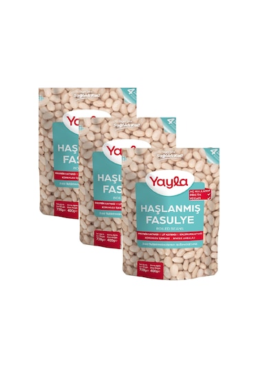 Yayla Haşlanmış Fasulye 3 x 700 G