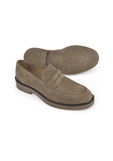 Ziya, Erkek Hakiki Deri Ayakkabı 1431043z0212 Vizon 1431043z0212 310 Vizon