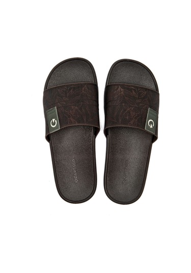 Cartago Dakar Slide Erkek Terlik Kahverengi 39/46 DD0351 Kahverengi