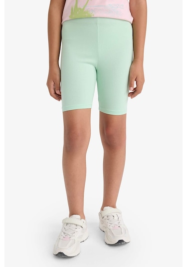 Defacto Kız Çocuk Kısa Boy Tayt B5591a825smgn240 Yeşil