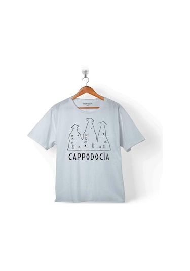 Kapadokya Capadocıa Nevşehir Peri Bacaları Çocuk Tişört 001
