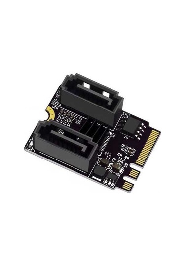 Ulzyvf Wıfı Sata3.0 Sata M2'den M.2'den Key Kartı Hdd Genişleme Adaptörüne A+e Sg