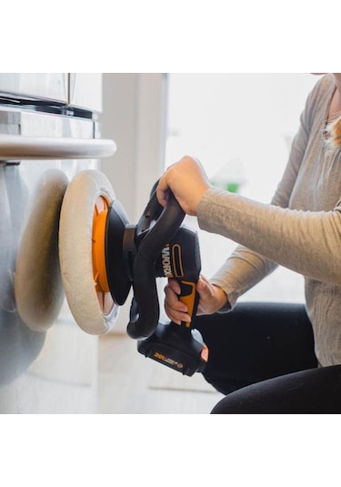 Worx WX856.9 20V 254 MM Şarjlı Orbital Polisaj Makinesi