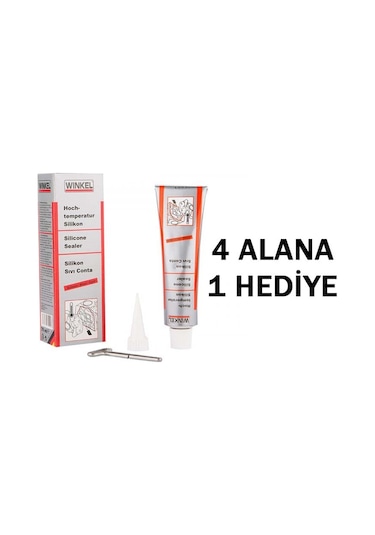 Winkel Silikon Sıvı Conta Siyah 70 Ml