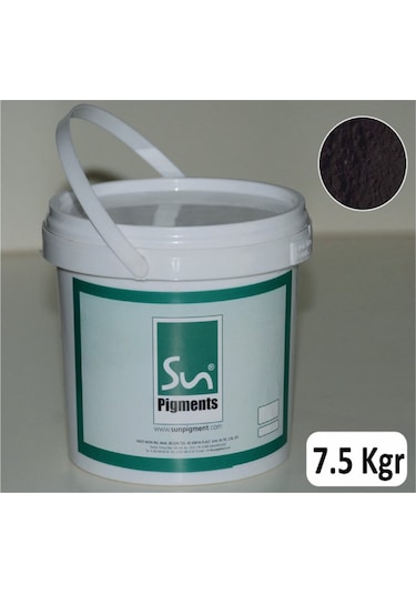 Siyah Pigment 7,5 Kg