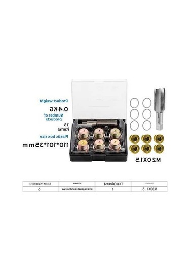 Fortunelane Arac Yağ Tanki Vida Kayisma Tamiri Aleti - M20x1.5 Vida Ve Dişli Onarım Aracı