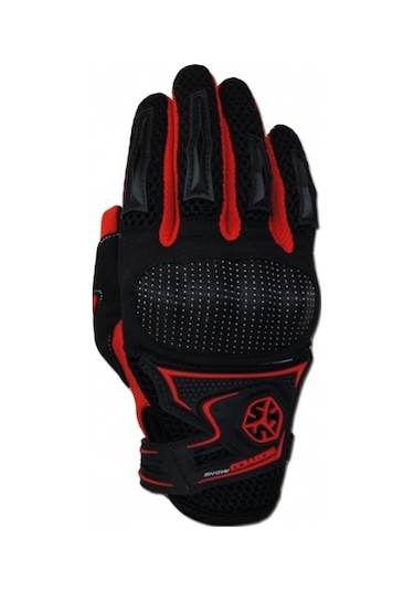 Scoyco Mc23 Yazlık Korumalı Eldiven Kırmızı Siyah
