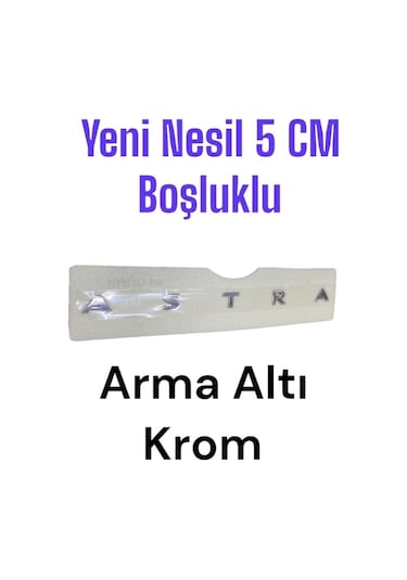 Yeni Nesil Astra Bagaj Yazısı 5 Er Cm Boşluklu :