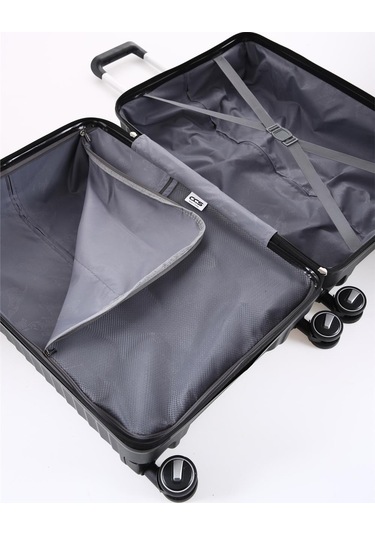 5235 Polipropilen Orta Boy Valiz-siyah Siyah