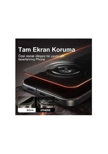 5 Adet Nova Hd Series Apple iPhone 14 İçin Uyumlu Temperli Cam Ekran Koruyucu
