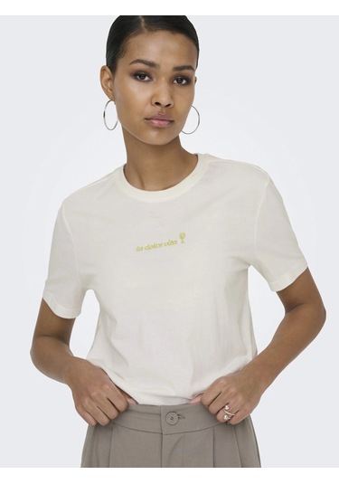 Only 15368653 0 Yaka Kadin Body - Ekru Hardal Ekru Hardal