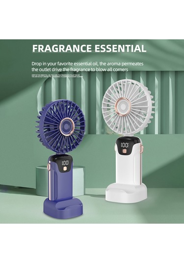 Kosona Sl608 Kol Lüftücüsü: 5 Seviye Rüzgar, Led Ekran, Pilli, Katlanabilir, Telefon Tutucu, Düşük Gürültü, Pembe