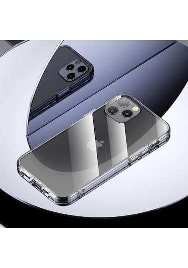 Benks Apple Uyumlu iPhone 13 Kılıf Benks Magic Crystal Clear Glass Kapak ZORE-219158