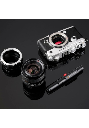 K&f Concept Kf1691 Çift Taraflı Karbon Başlık Lens Temizleme Kalemi