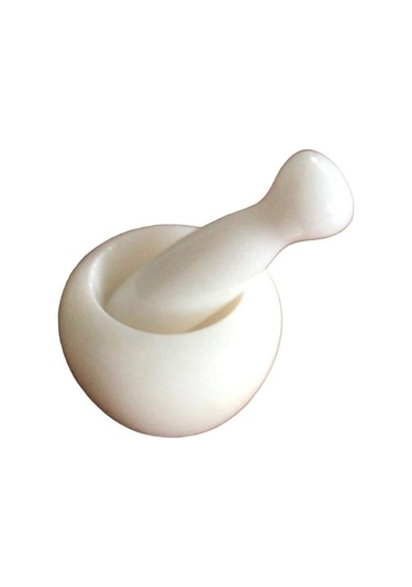 Menthe Mermer Mini Havan Beyaz 8