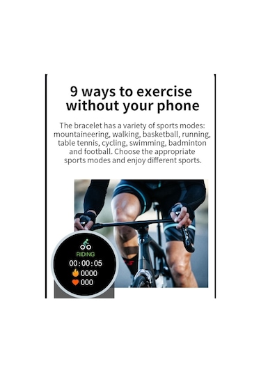 Cbtx B8+ 1.08" Akıllı Saat (İthalatçı Garantili)