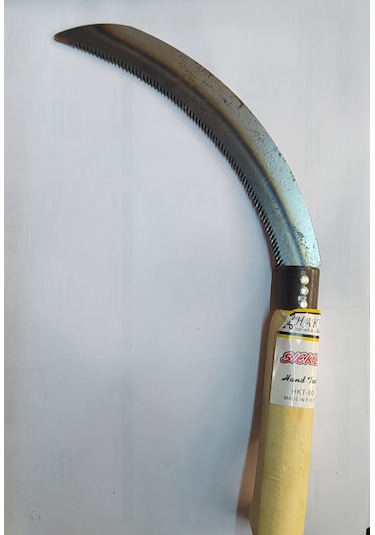 Ot Orağı El Tipi Ot Testeresi Ahşap Saplı 30 CM