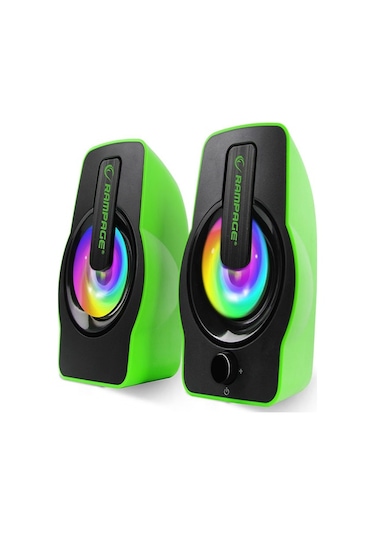 Rampage Rms-G7 Falsetto 2.0 6 Watt Rgb Ledli Yeşil