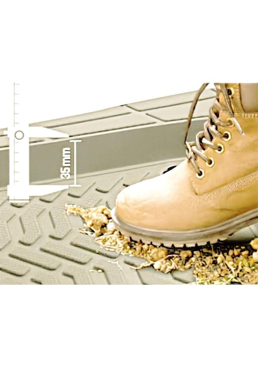 Opel Antara Uyumlu 3d Havuzlu Paspas Profesyonel Bej