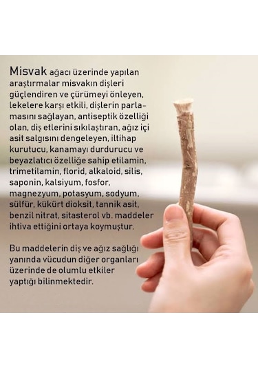 Misvak Naturel Vakumlu Misfak Diş Fırçası 12 Adet