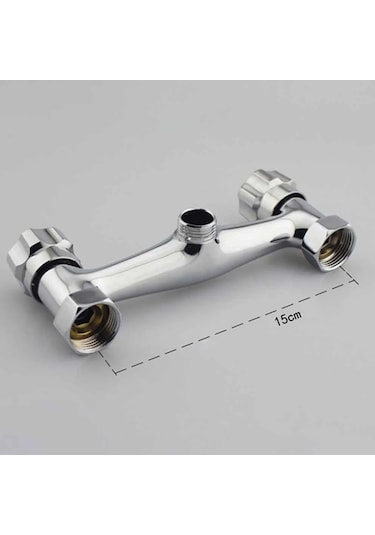 Cbtx Duvar İçi Çift Kontrol Sıcak Ve Soğuk Su Musluk Banyo Mikser Vanası Duş Bataryası, Özellikler: Köşeli Çok Renkli