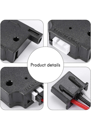 Ender İçin 1m Kablolu 3d Yazıcı Filament Algılama Modülü, Malzeme Kaçıklığı Sensörü